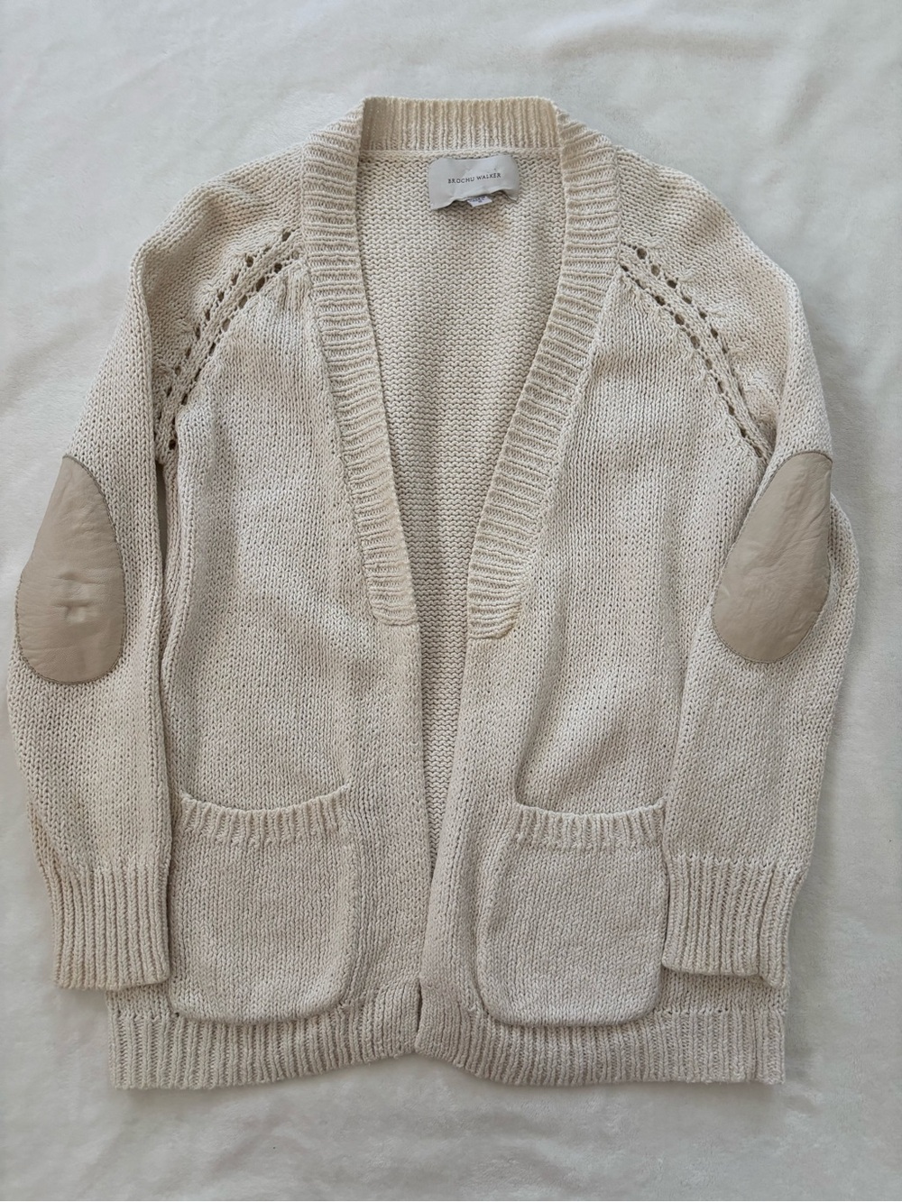 Brochu Walker 100% cotton cardigan sweater